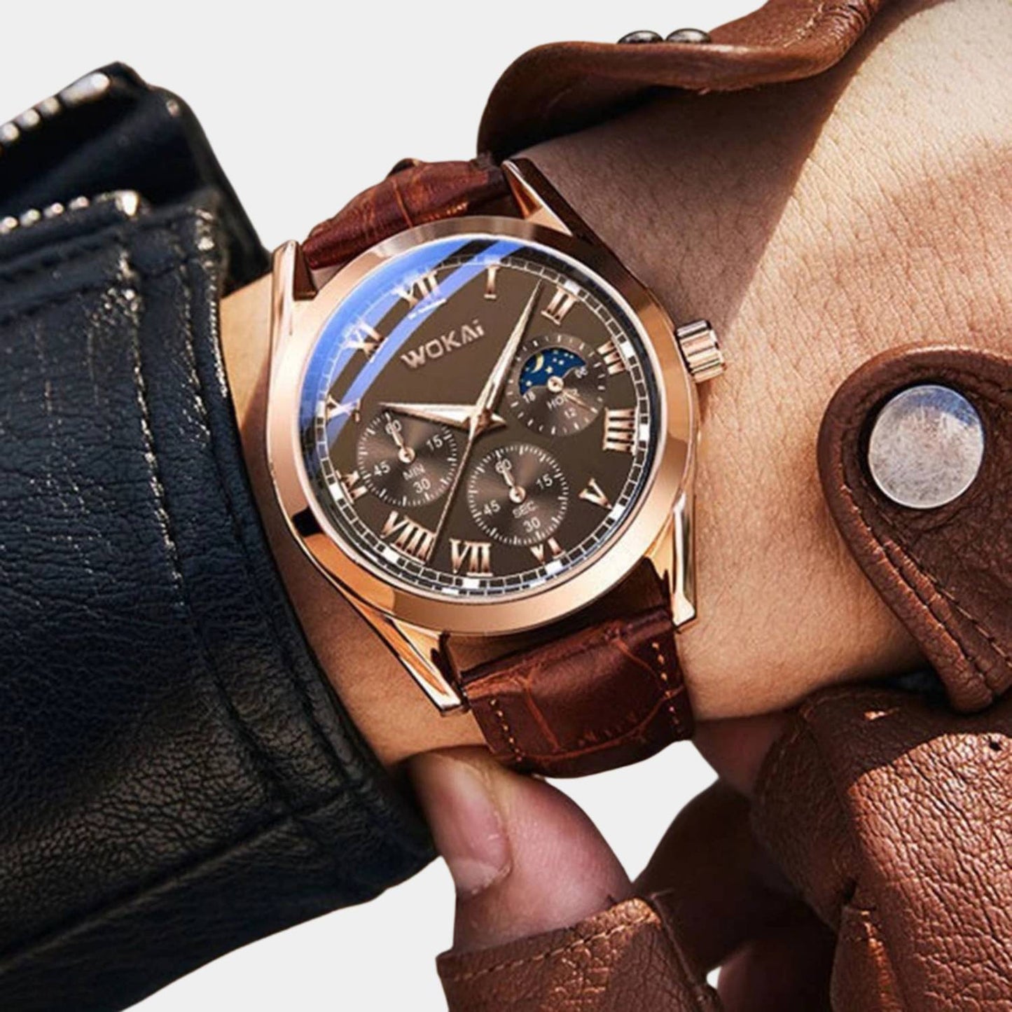 Quartz polshorloge voor heren