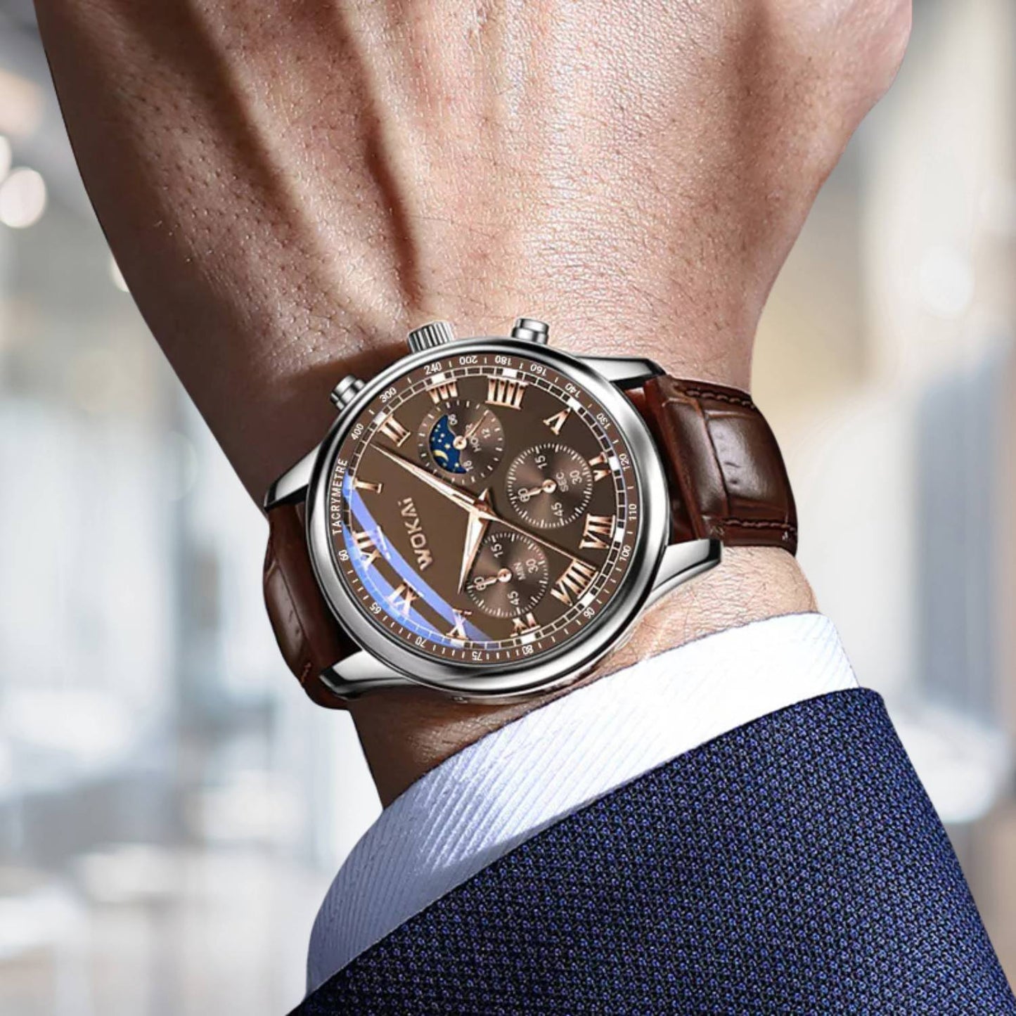 Quartz polshorloge voor heren