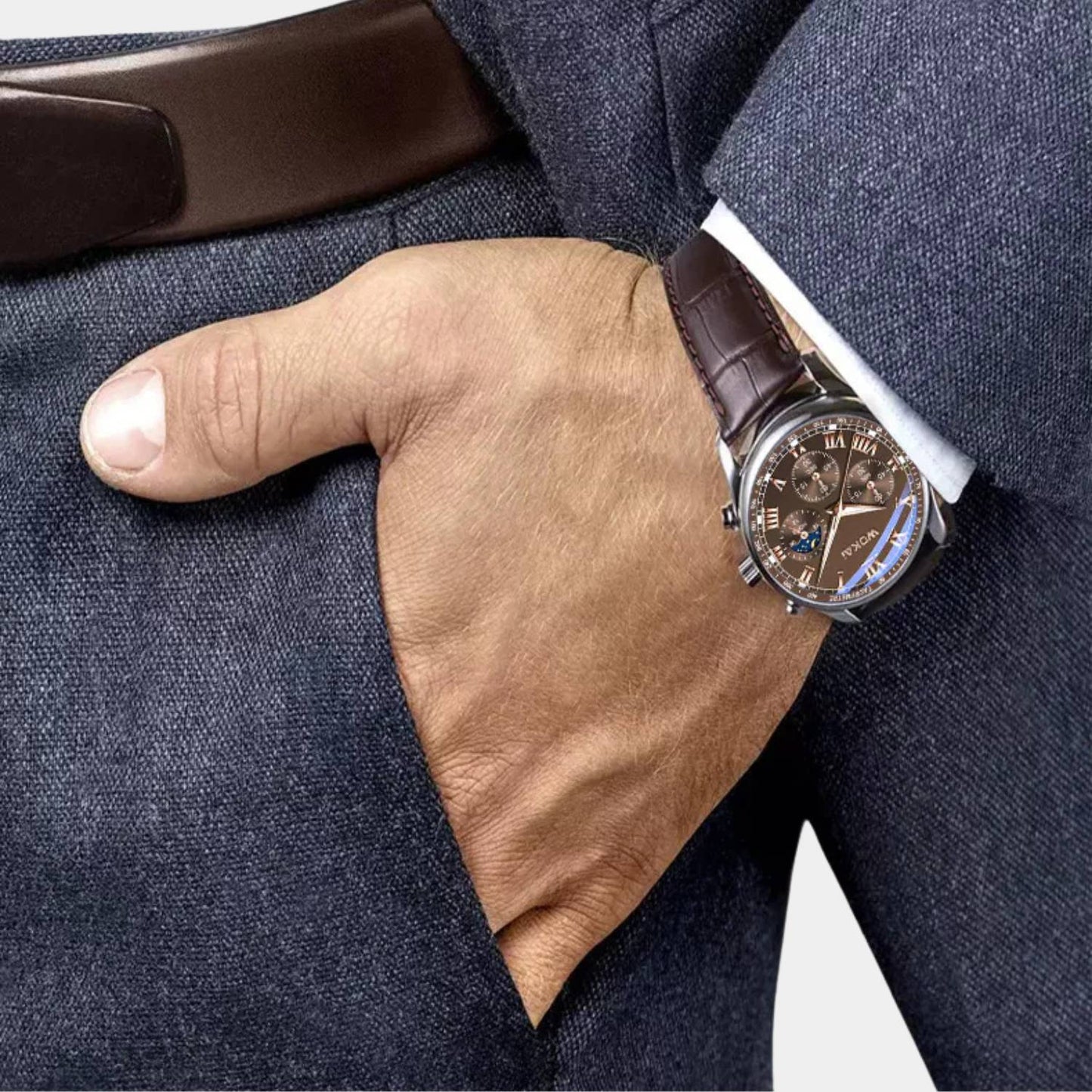 Quartz polshorloge voor heren